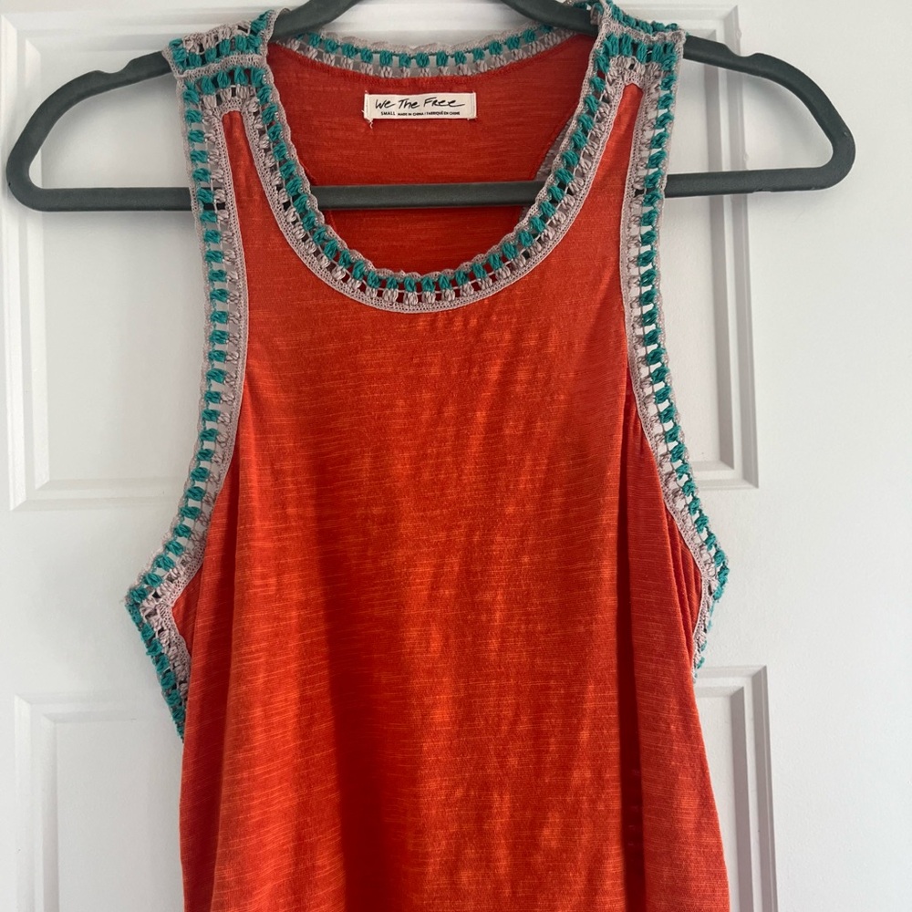 We The Free Bora Bora crochet tank